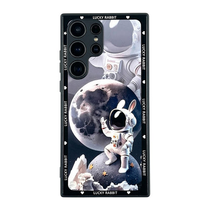 Galaxy S23 Series- Astronaunt Glass Phone Case