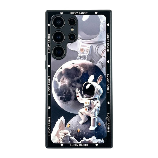 Galaxy S23 Series- Astronaunt Glass Phone Case