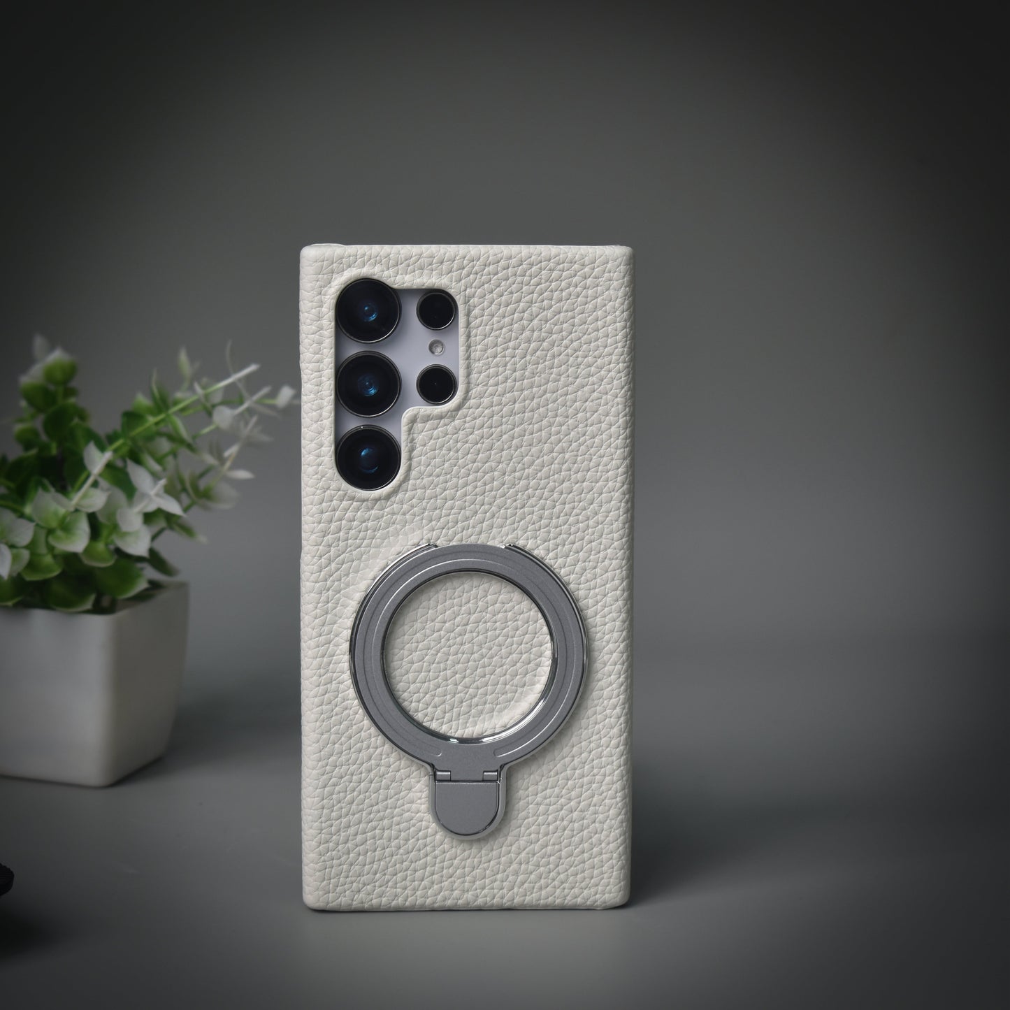 Luxe Leather Ring Case  - Galaxy