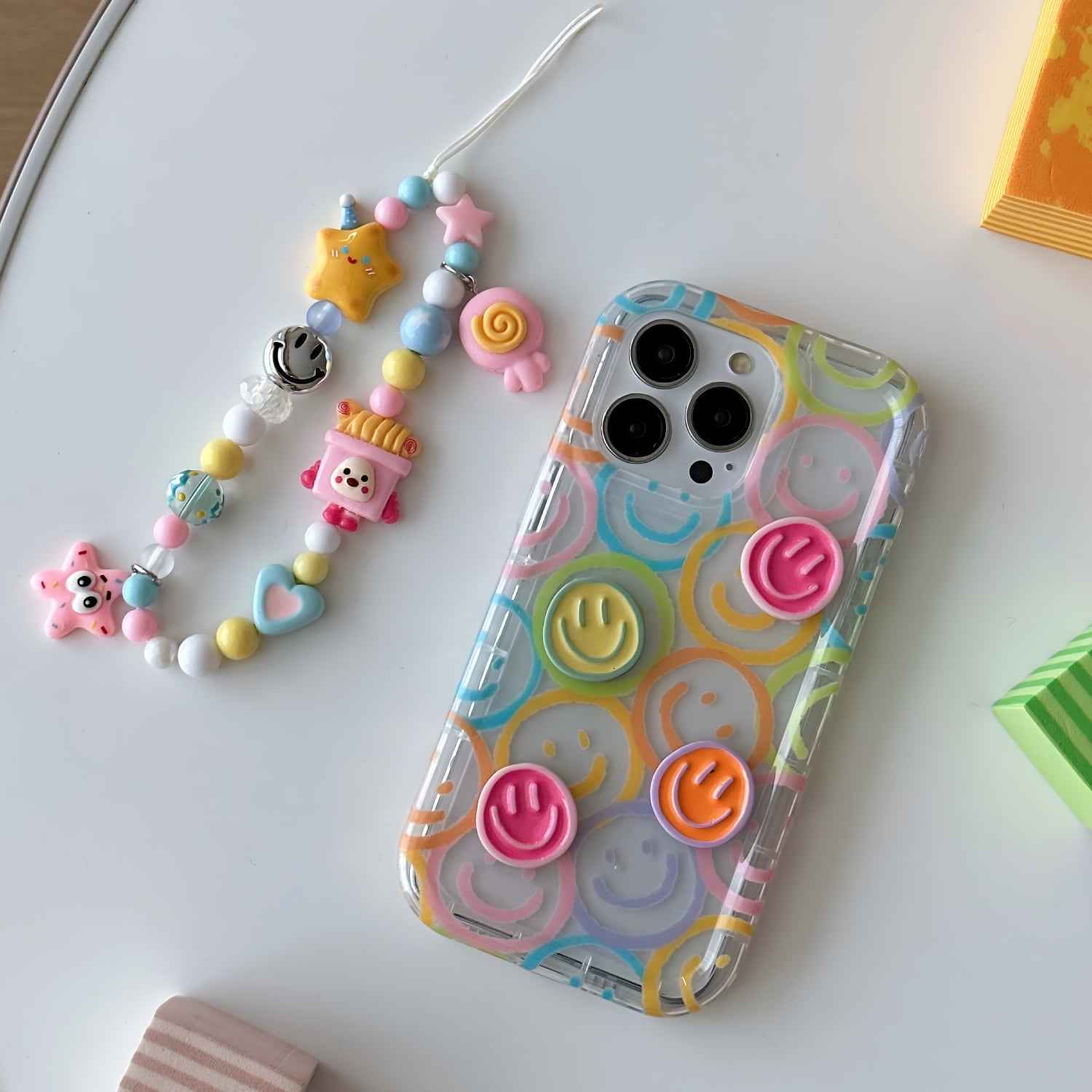 Colorful Smile Face Case -iPhone (Copy)