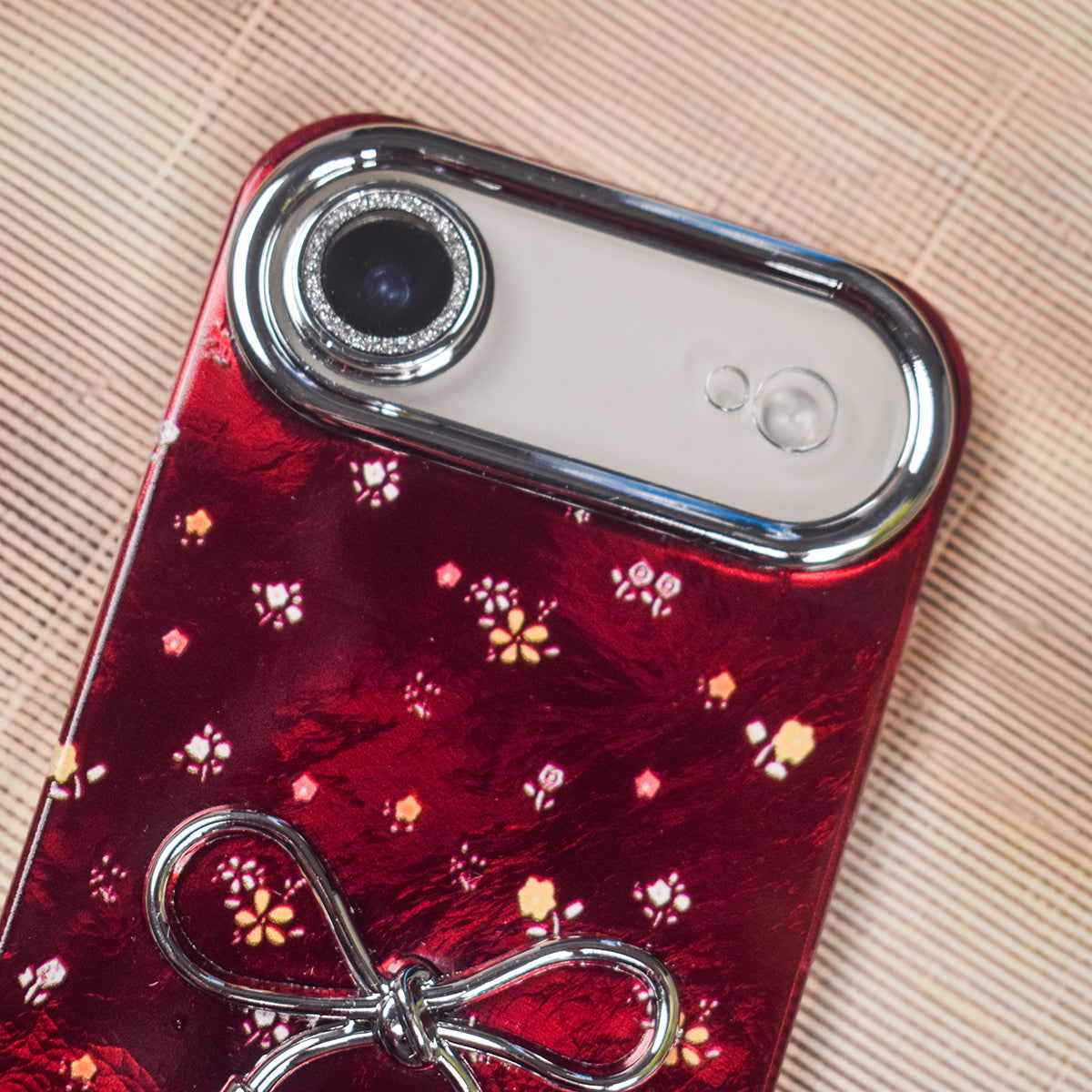 Crimson Royale Bow Case - iPhone Air