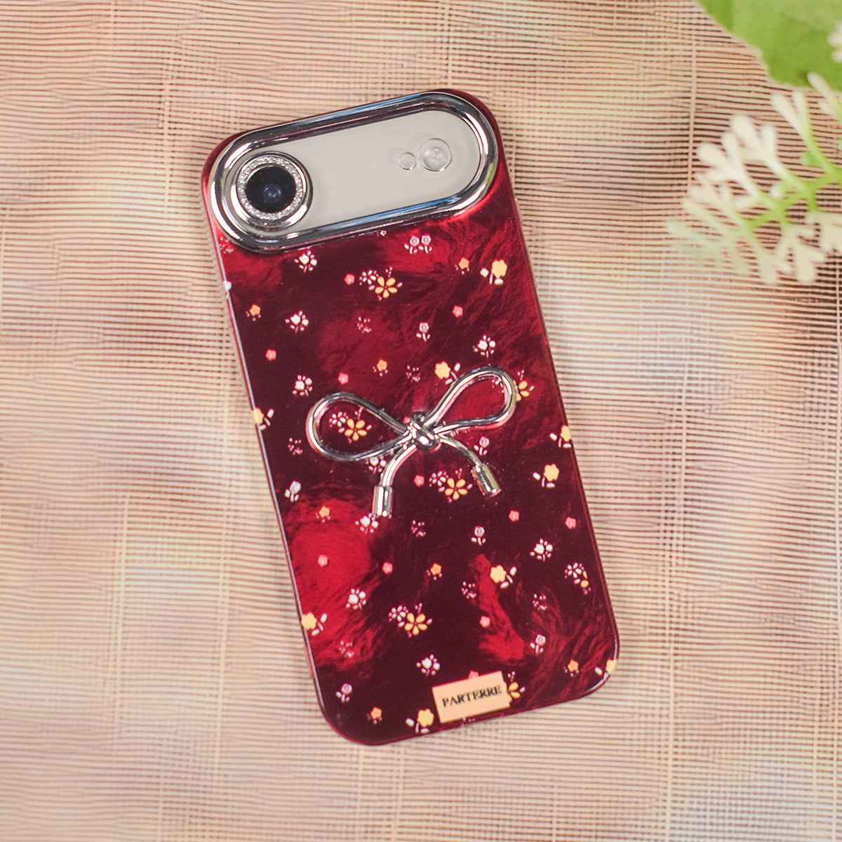 Crimson Royale Bow Case - iPhone Air