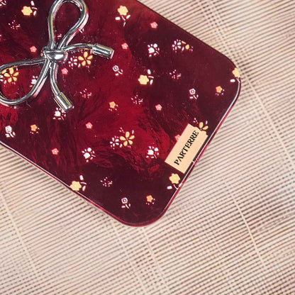 Crimson Royale Bow Case - iPhone