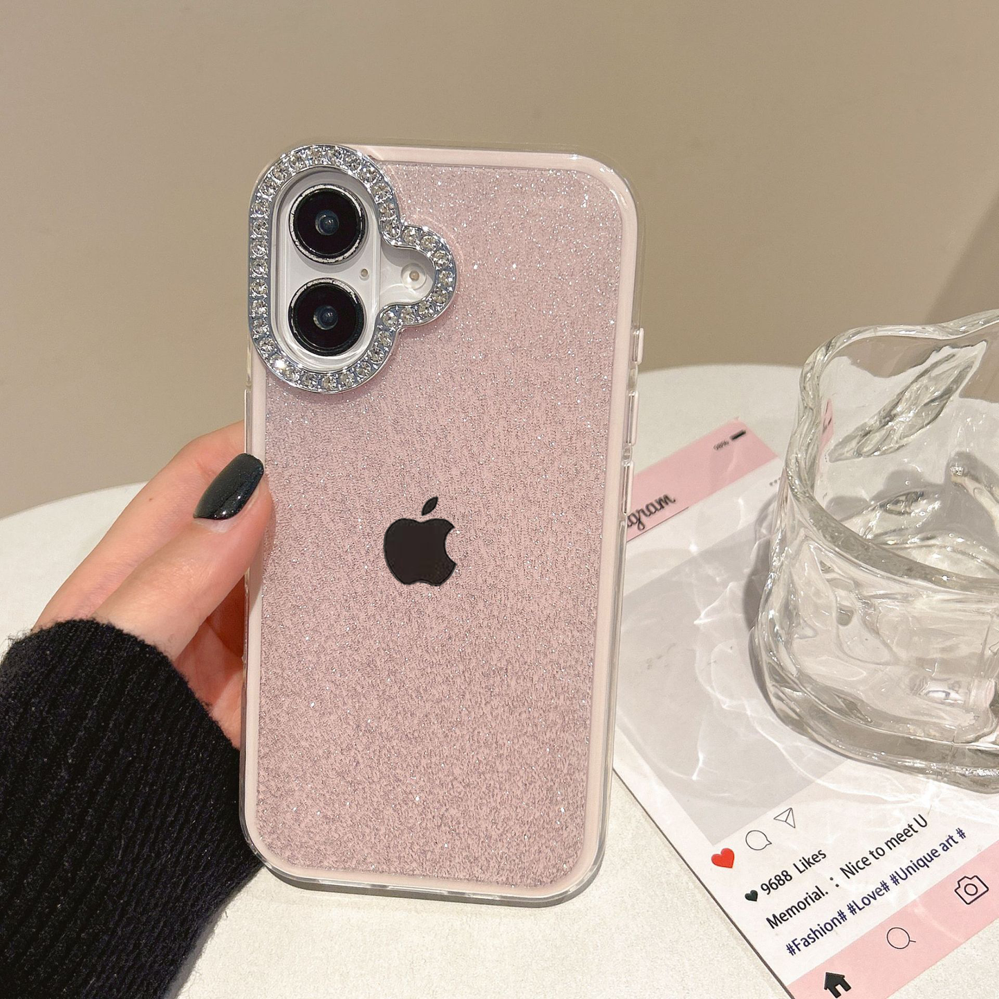Sparkle Blush Case - iPhone Series
