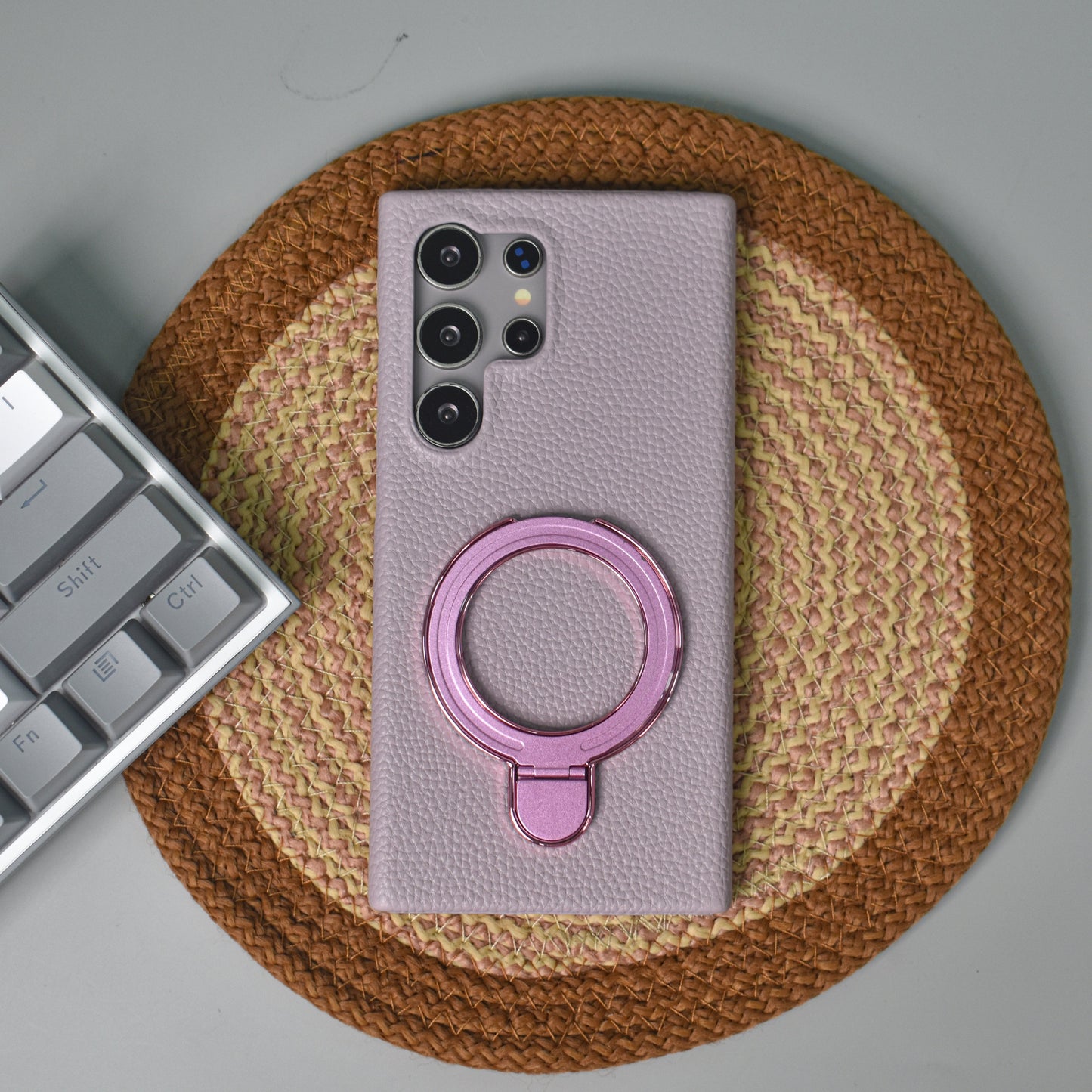 Luxe Leather Ring Case  - Galaxy