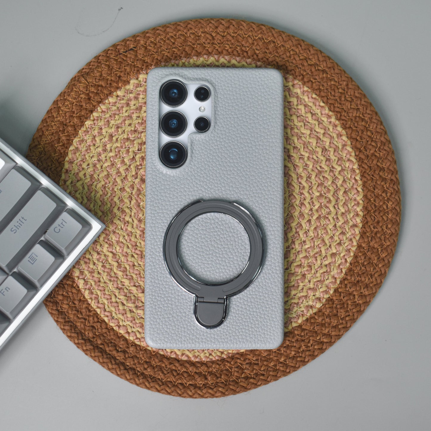 Luxe Leather Ring Case  - Galaxy