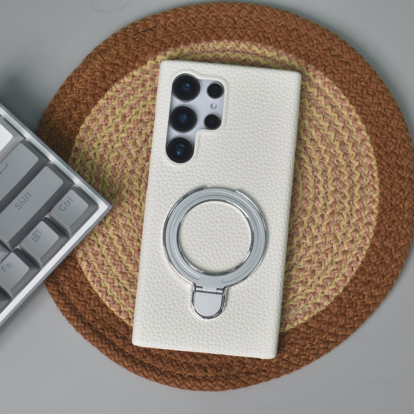 Luxe Leather Ring Case  - Galaxy