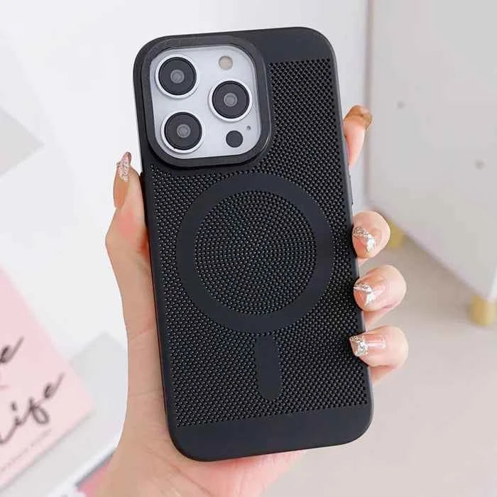 iPhone 14 Series - Breathable Mesh Magsafe Case