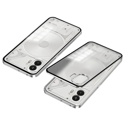 Nothing Phone 2 - Frosted Glass Metal Frame Case