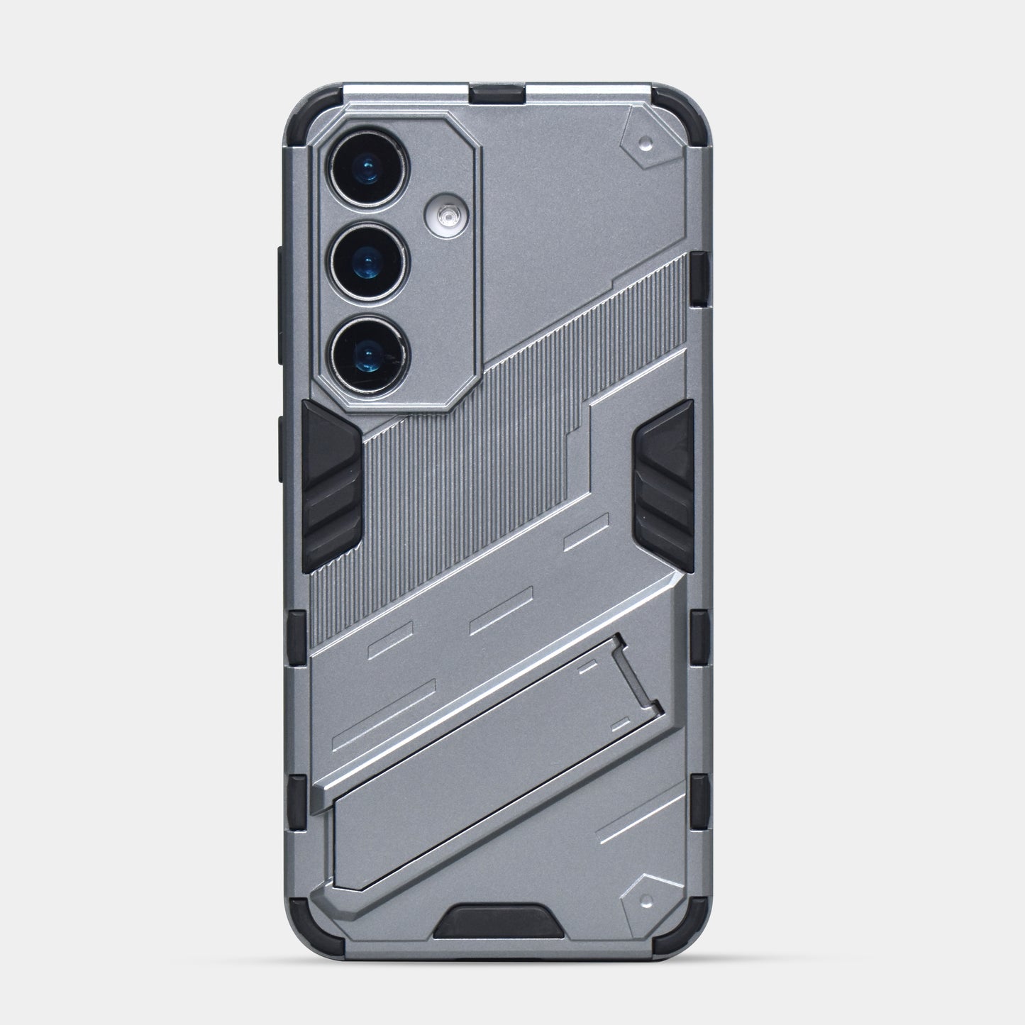 Galaxy S Series - Elegant Hard Armor Invisible Bracket Phone Case