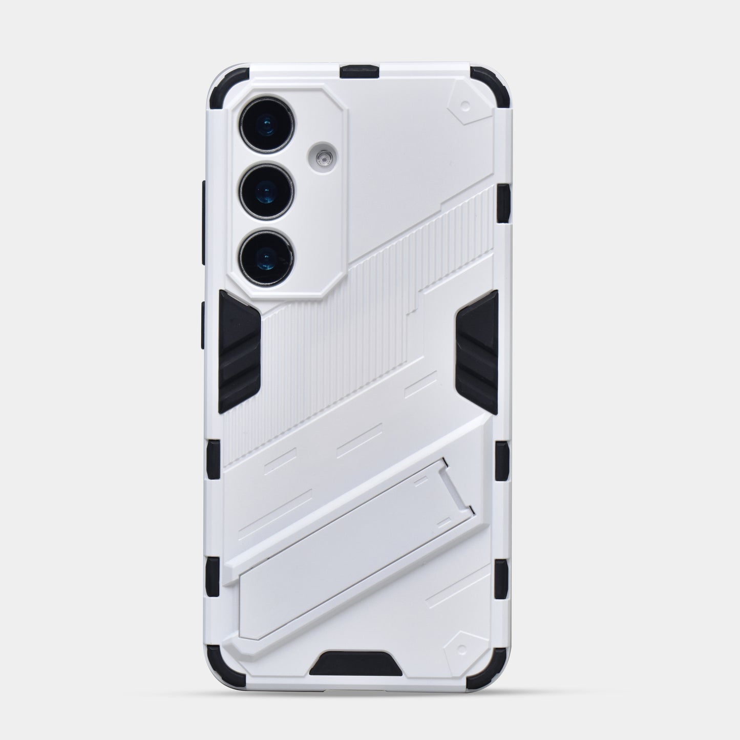 Galaxy S Series - Elegant Hard Armor Invisible Bracket Phone Case