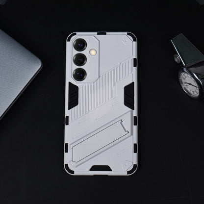 Galaxy S Series - Elegant Hard Armor Invisible Bracket Phone Case