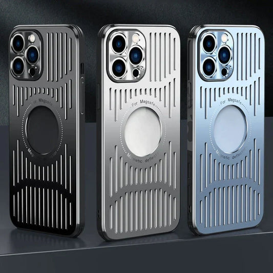 iPhone 14 Series-  Alloy Metal Cooling Case