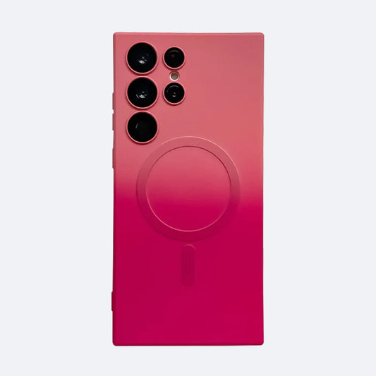 S23 Series - Silicone  Gradient Color Phone Case