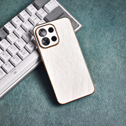 Golden Edge Bamboo Texture Case