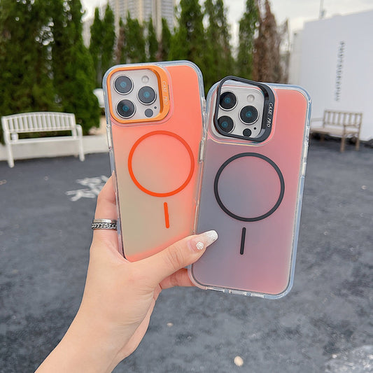Alloy Lens Holder MagSafe Case - iPhone