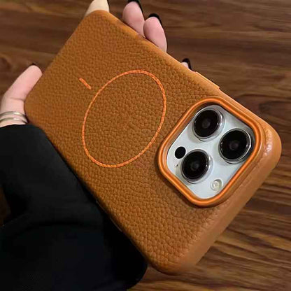 iPhone - SkinMag Leather Case