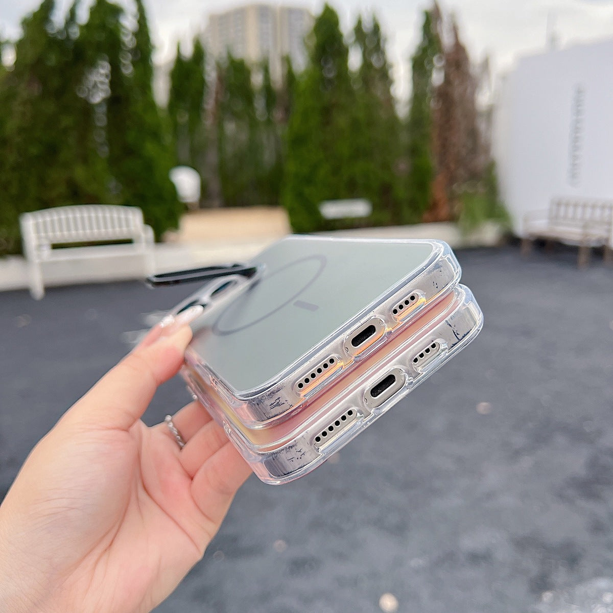 Alloy Lens Holder MagSafe Case - iPhone