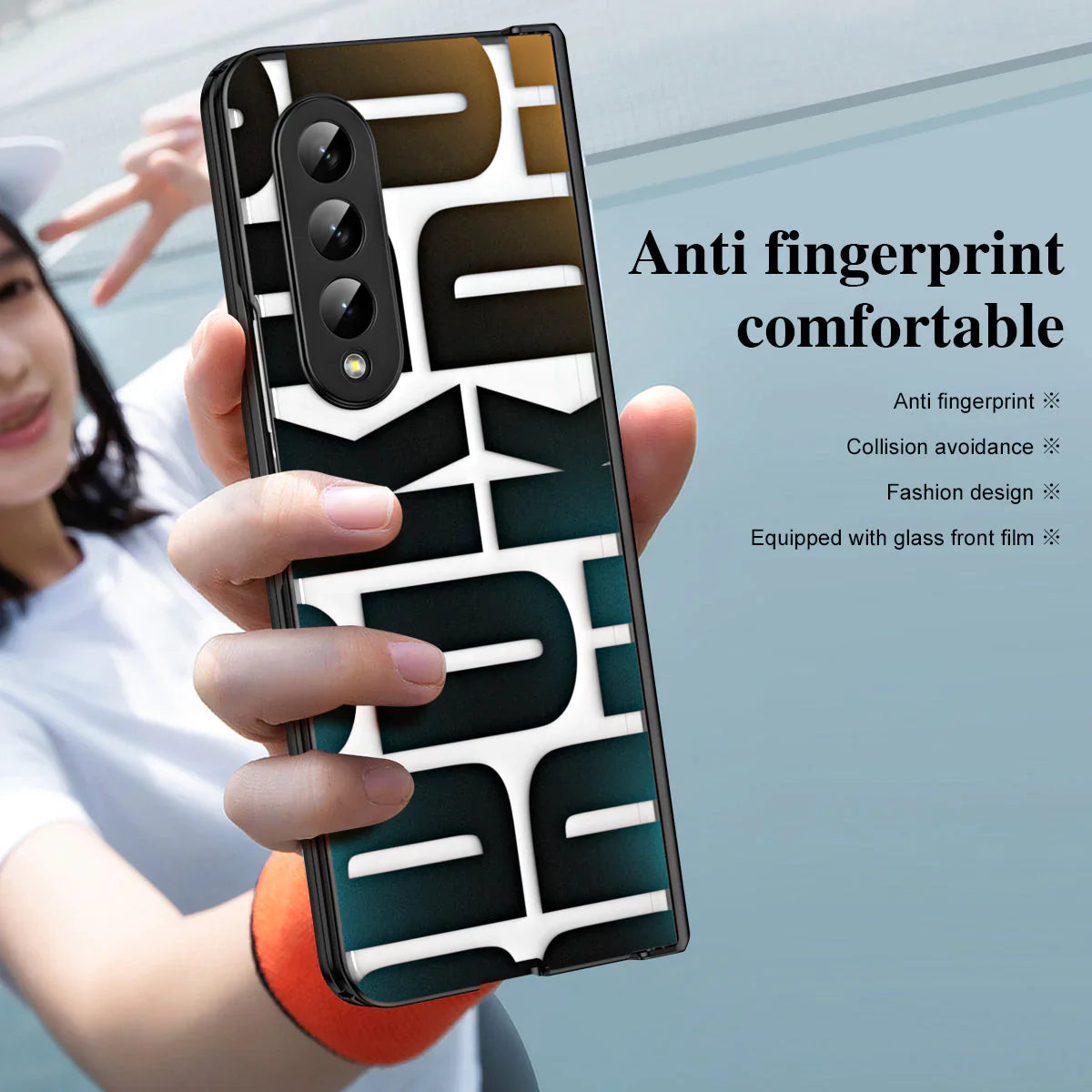 Galaxy Z Series - Luxury Plating Protective Case