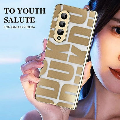 Galaxy Z Fold Series - Luxury Plating Protective Case