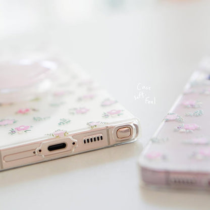 Blossom Case with Heart Pop Grip Case