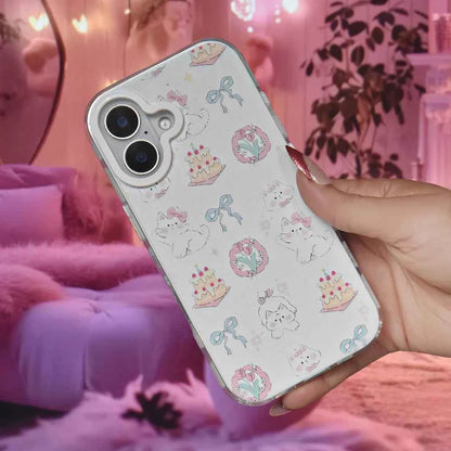 Kawaii Kitty Clear Case - iPhone