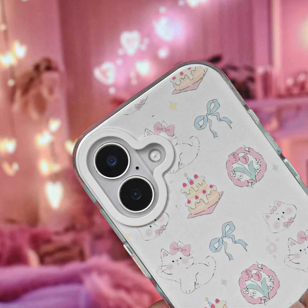 Kawaii Kitty Clear Case - iPhone