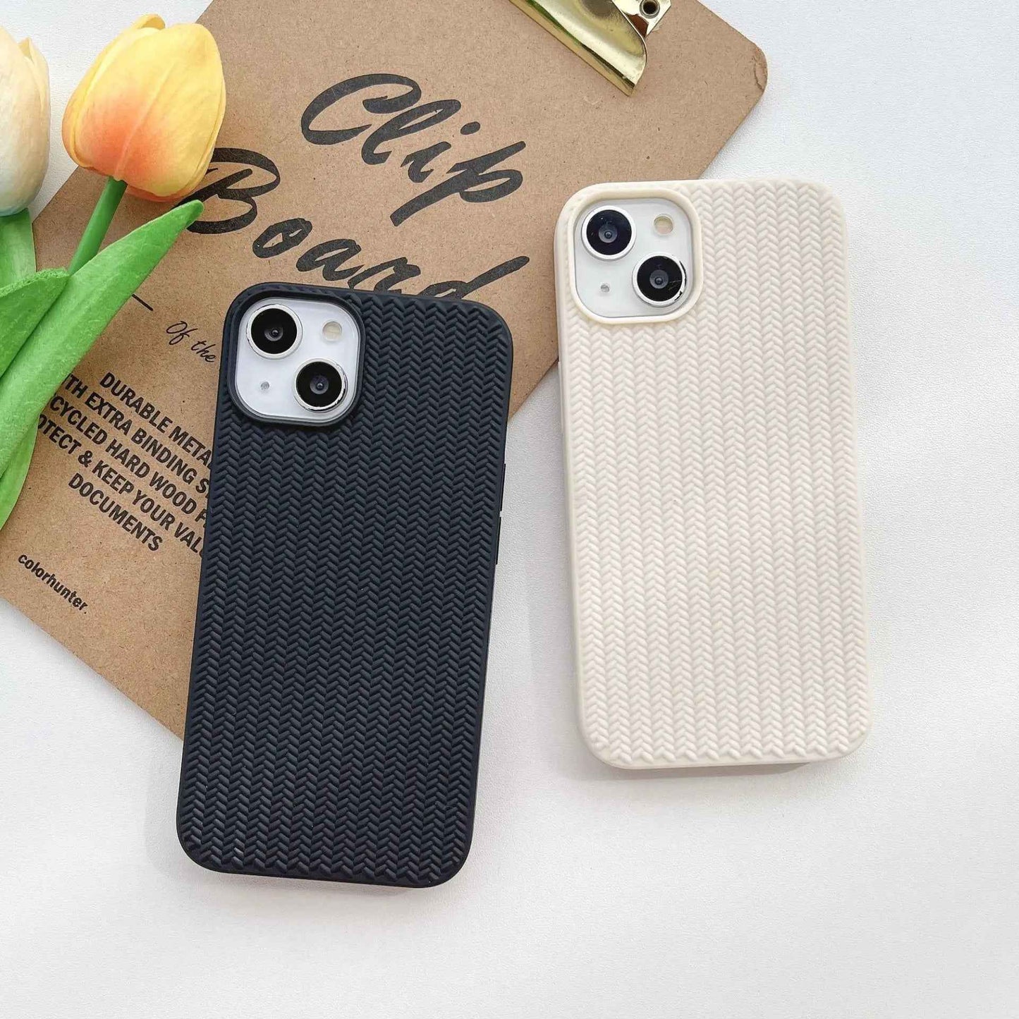 Knitted Grip Shield Case - Iphone