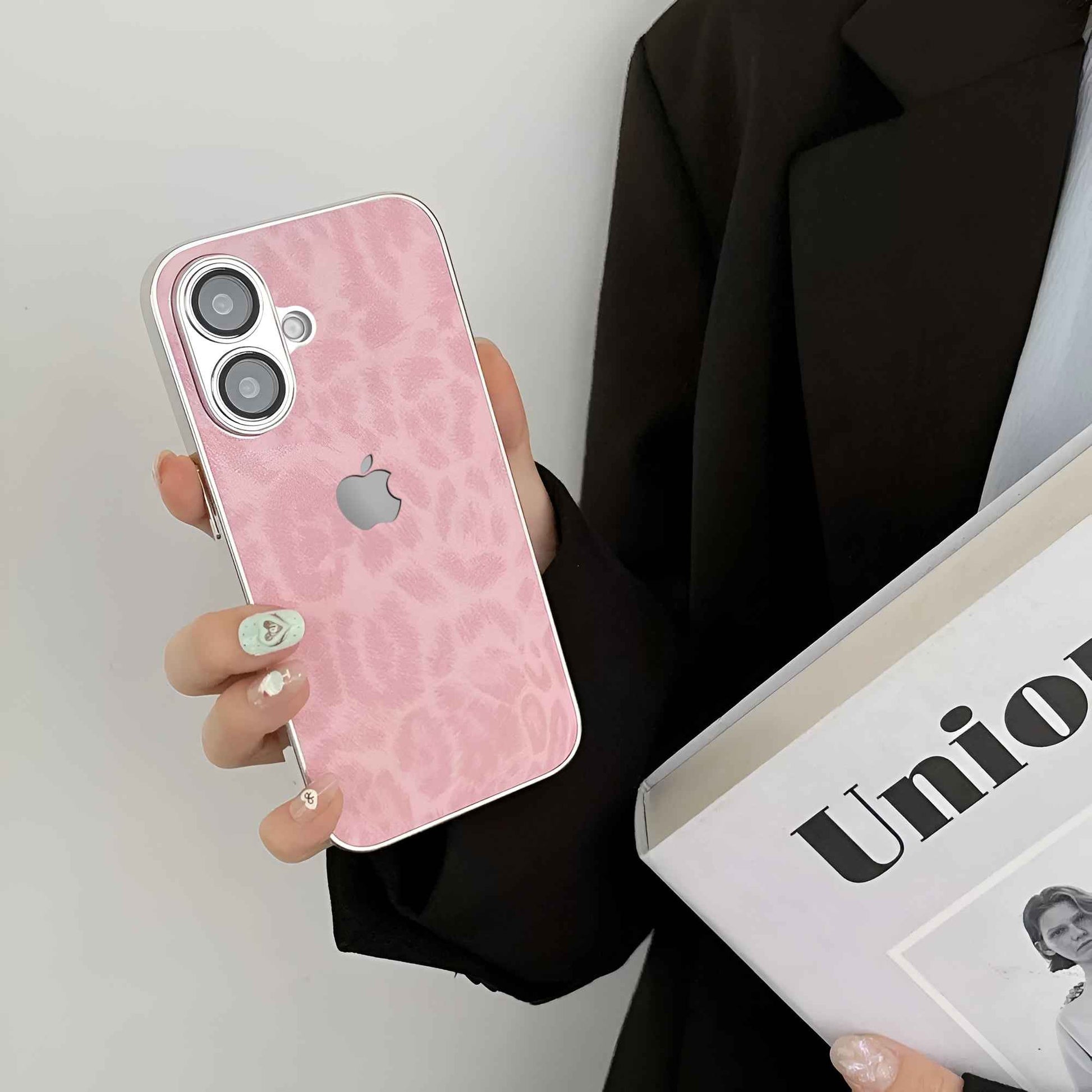 Luxe Leopard Glitter Case