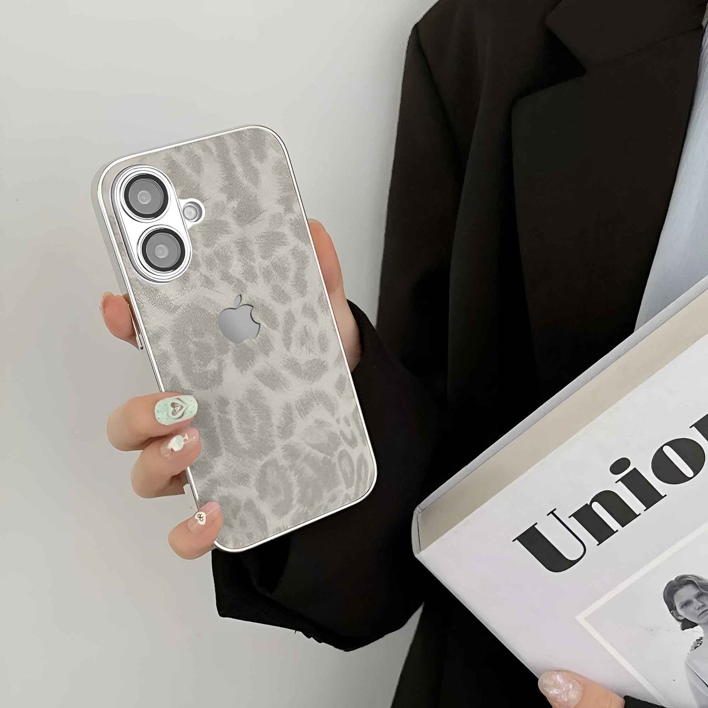 Luxe Leopard Glitter Case