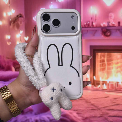 Bunny Bliss Leather Case - iPhone