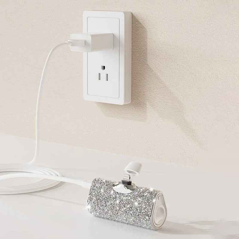 Mini Diamond Element  Power Bank 5000mAh