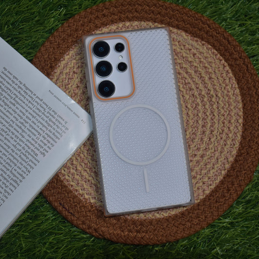 Grid Mesh Cooling MagSafe Case - Galaxy