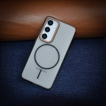 Grid Mesh Cooling MagSafe Case - Galaxy