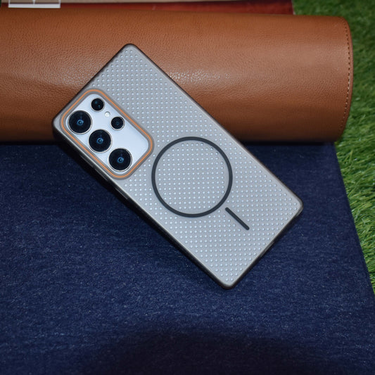 Grid Mesh Cooling MagSafe Case - Galaxy