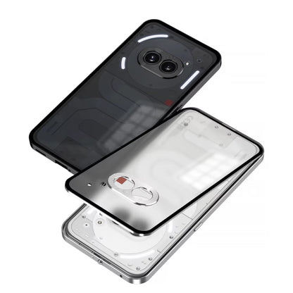 Nothing Phone Series - Frosted Glass Metal Frame Case