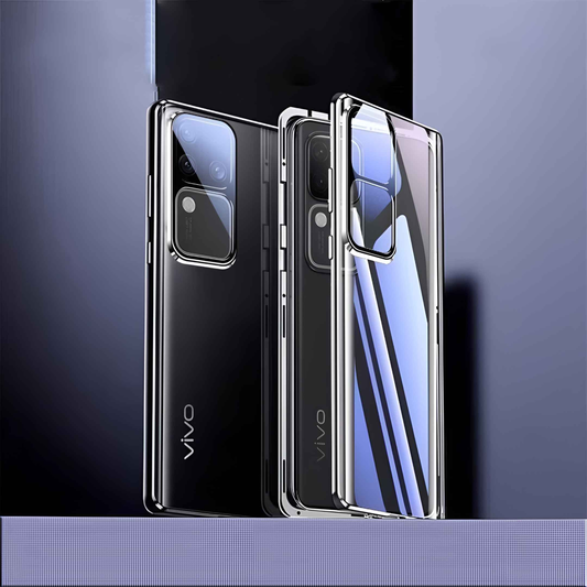 Vivo V30 Pro Double Sided Magnetic Metal Frame Case