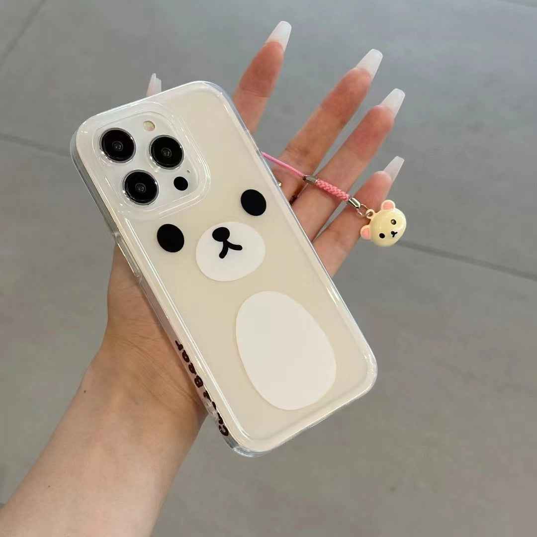 Cuddle Cute Bear Case with lanyard
