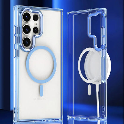 Ice Color Transparent Protective Case - Galaxy