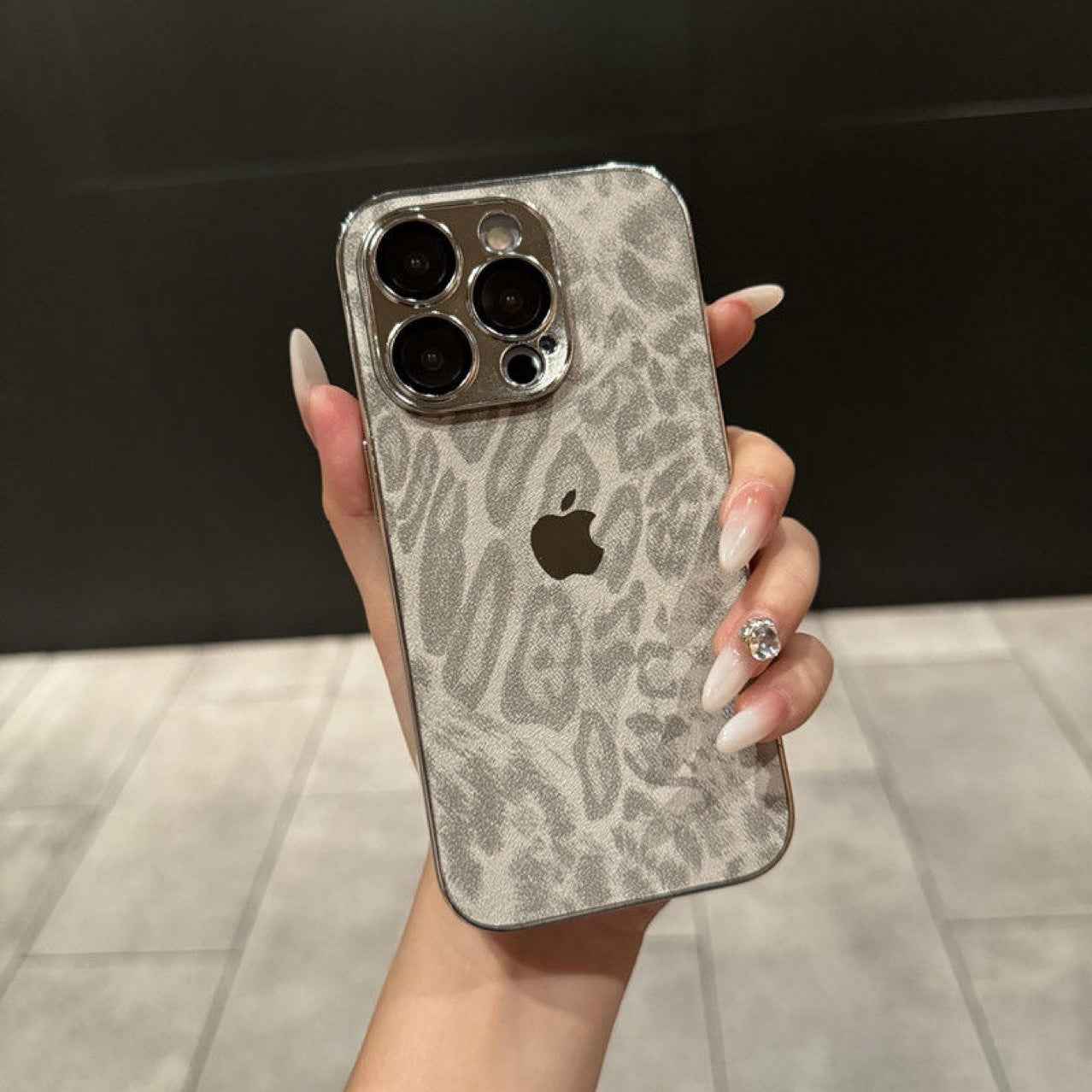 Luxe Leopard Glitter Case