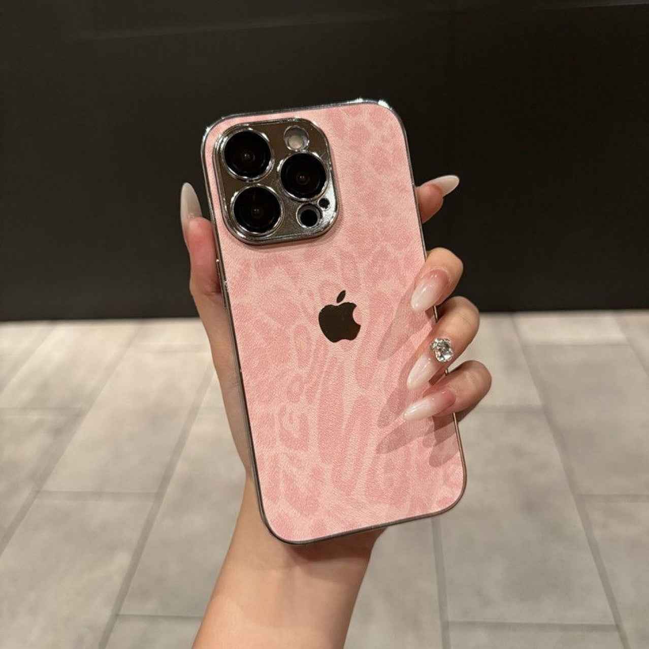 Luxe Leopard Glitter Case