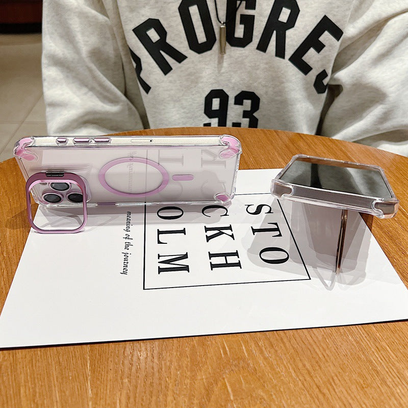 Transparent Magnetic Shockproof Case