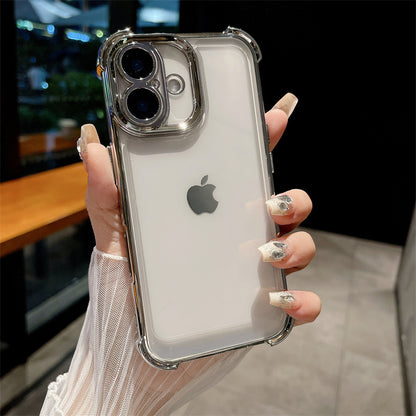 iPhone 16 Crystal Edge Transparent Bumper Case