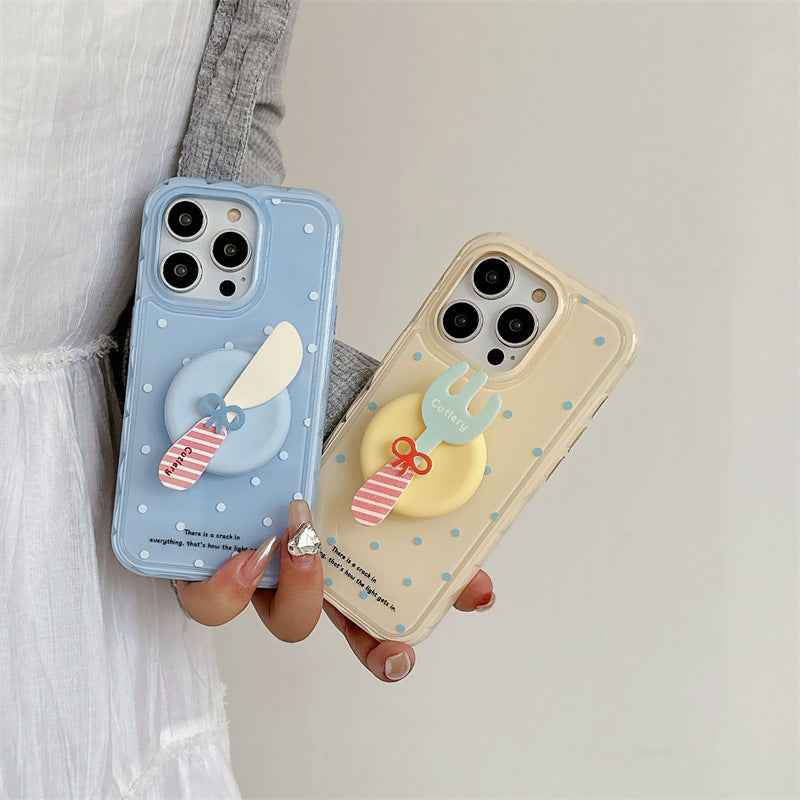 Cutlery Grip Phone Case - iPhone