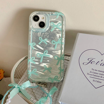 Crystal Bow Ribbon Case