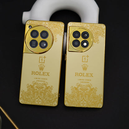 OnePlus Series - Luxe Camera Protective Gold Plated Case