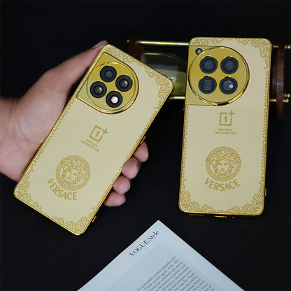 OnePlus Series - Luxe Camera Protective Gold Plated Case