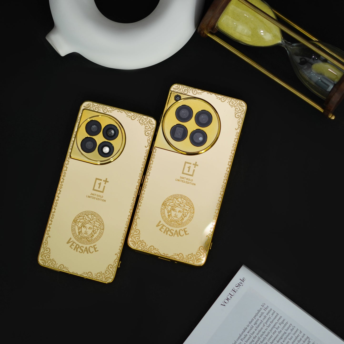 OnePlus Series - Luxe Camera Protective Gold Plated Case