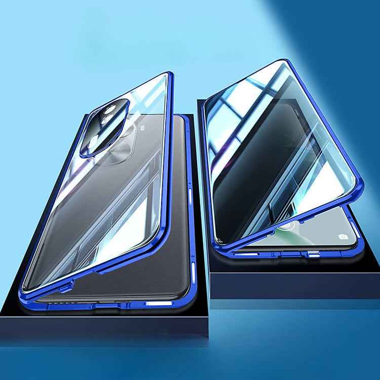 OPPO Reno11 Pro Double Sided Magnetic Metal Frame Case
