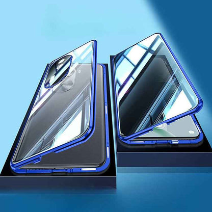 OPPO Reno11 Pro Double Sided Magnetic Metal Frame Case